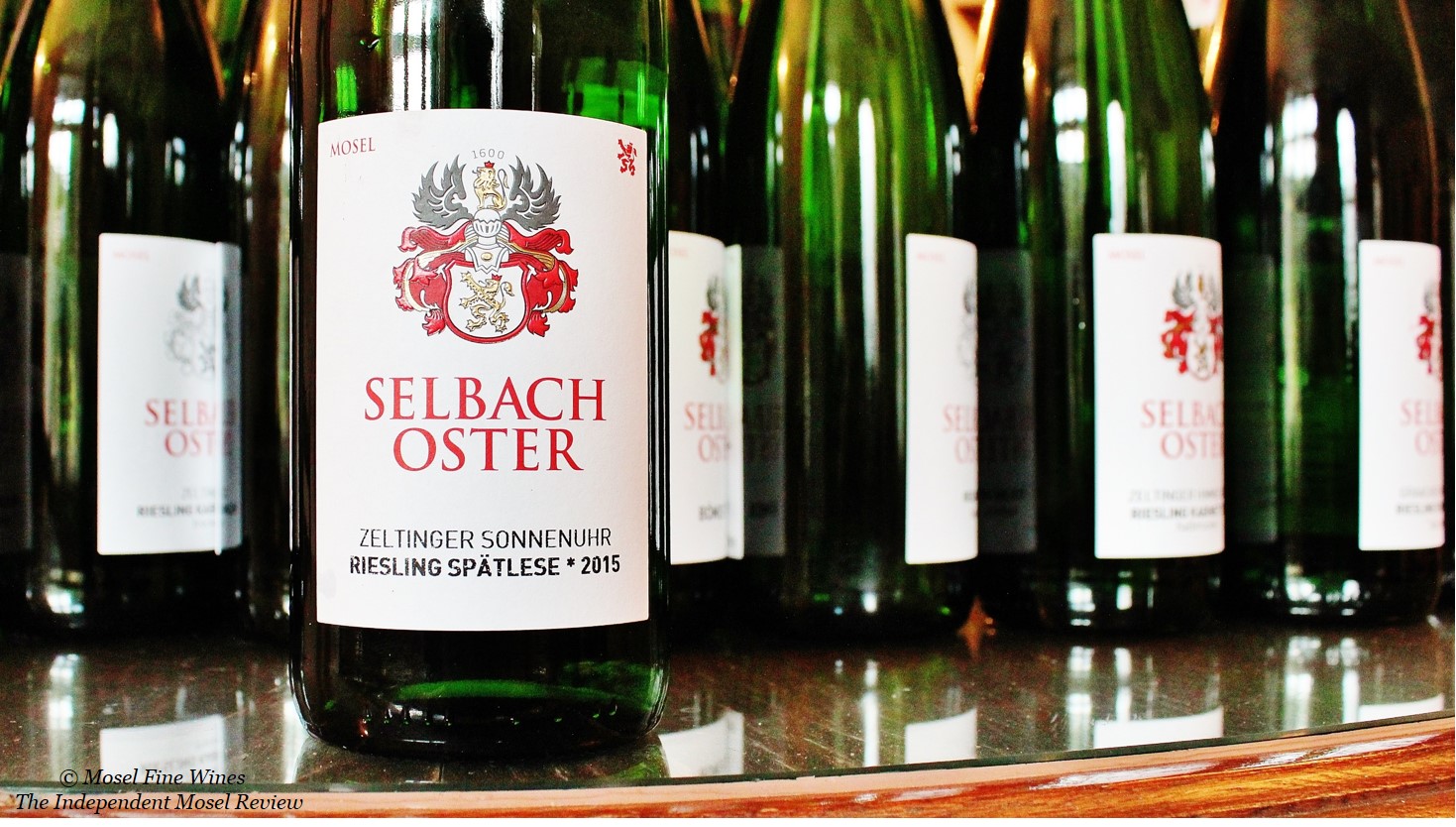Weingut Selbach-Oster | Zeltinger Sonnenuhr Riesling Spätlese * 2015 | Label