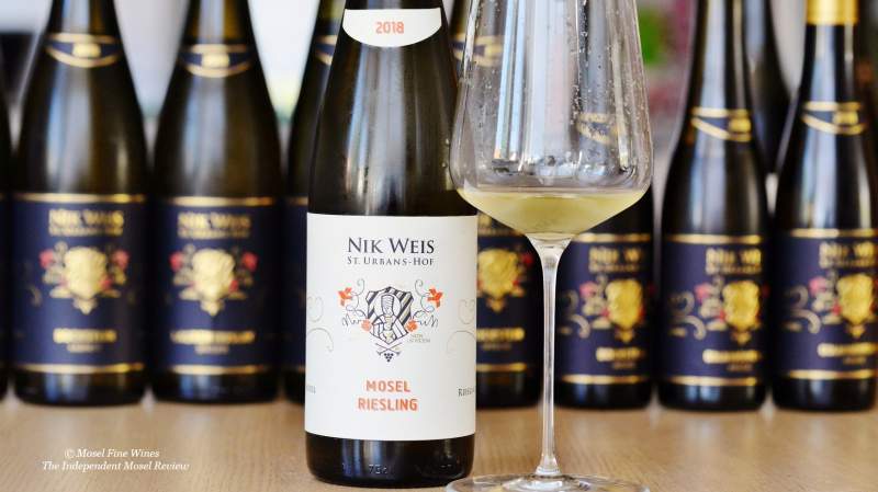 Weingut Nik Weis - St. Urbans-Hof | Leiwen | Mosel Riesling | 2018 | Label
