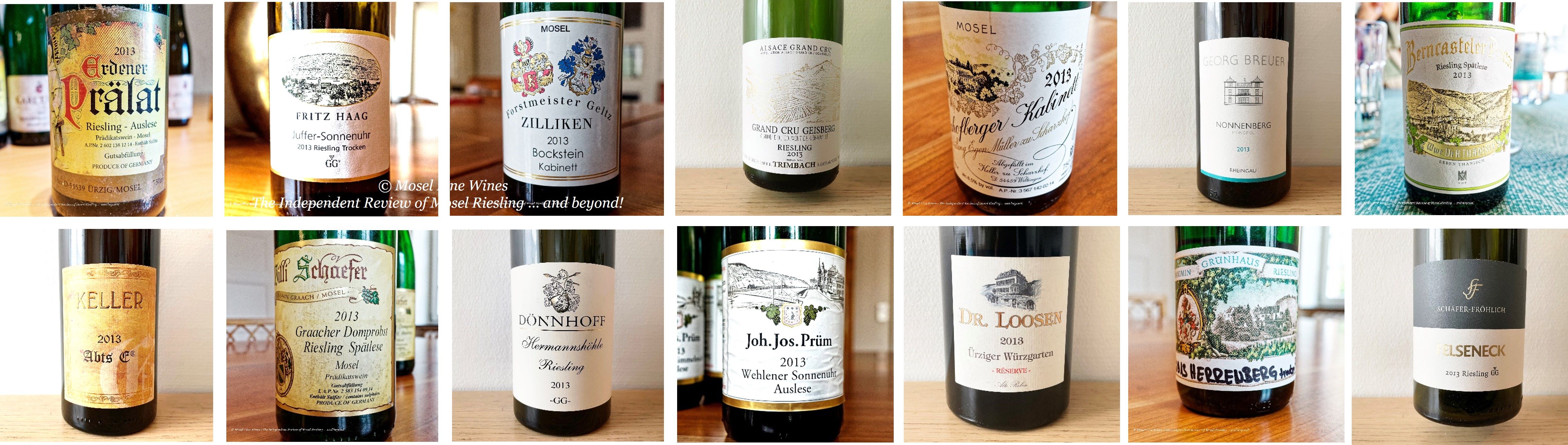 10 Years After Retrospective | 2013 Vintage | Riesling | Wine | Picture